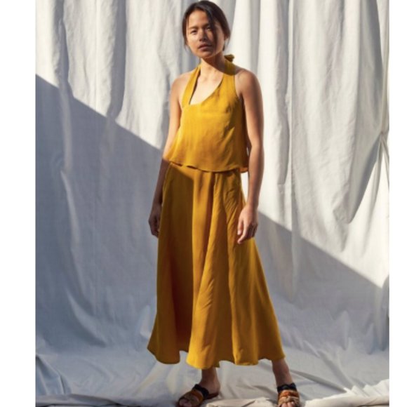 Selva Negra Dresses & Skirts - Selva Negra Besito Dress Mustard NWT